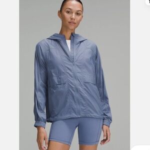 lululemon athletica Blue Utility Jacket